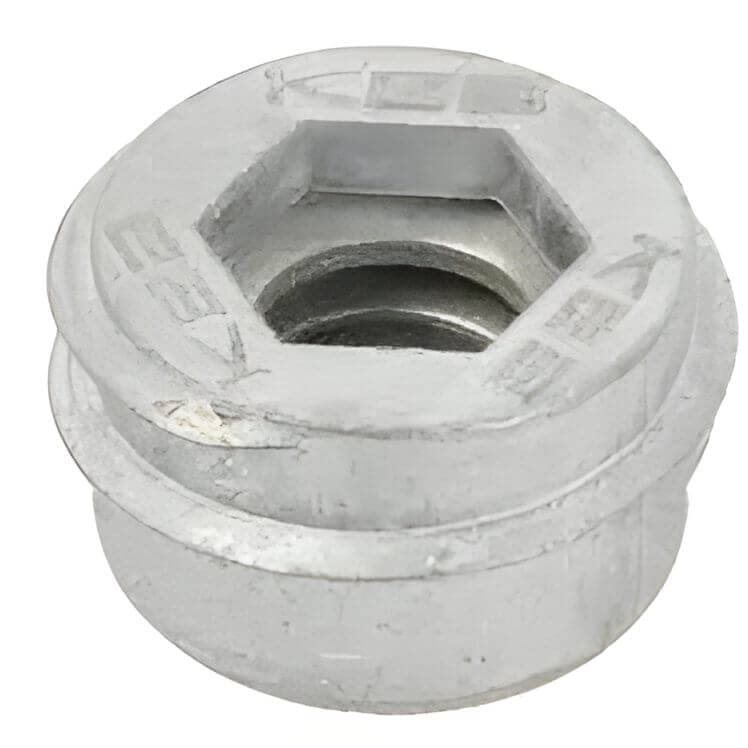 Siso Einschraubmuffe KEA aus Stahl mit Federsystem