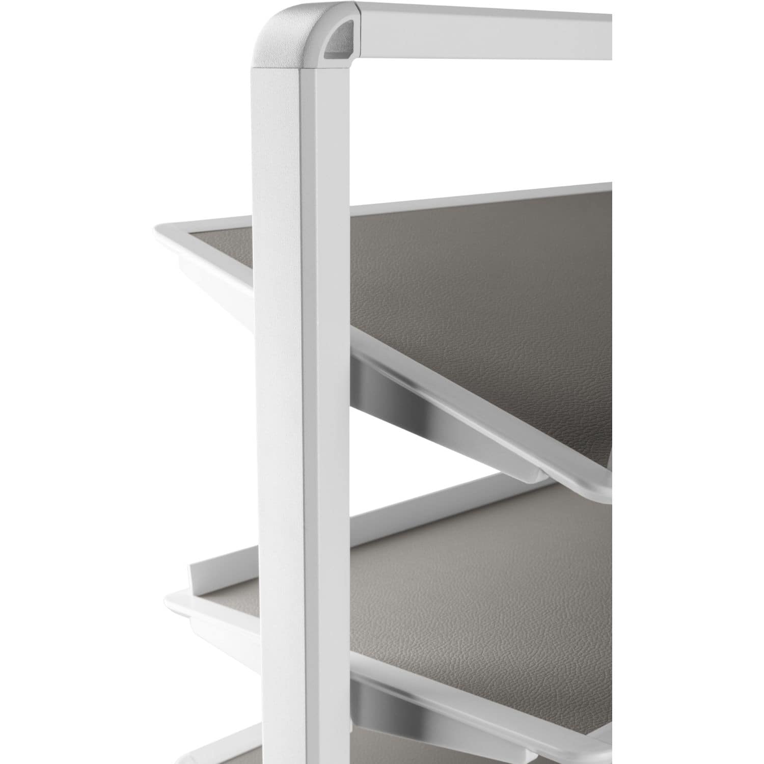 Gedotec Schuhschrankauszug aus Stahl 180° drehbar, Höhe 770 - 920 mm Schwarz