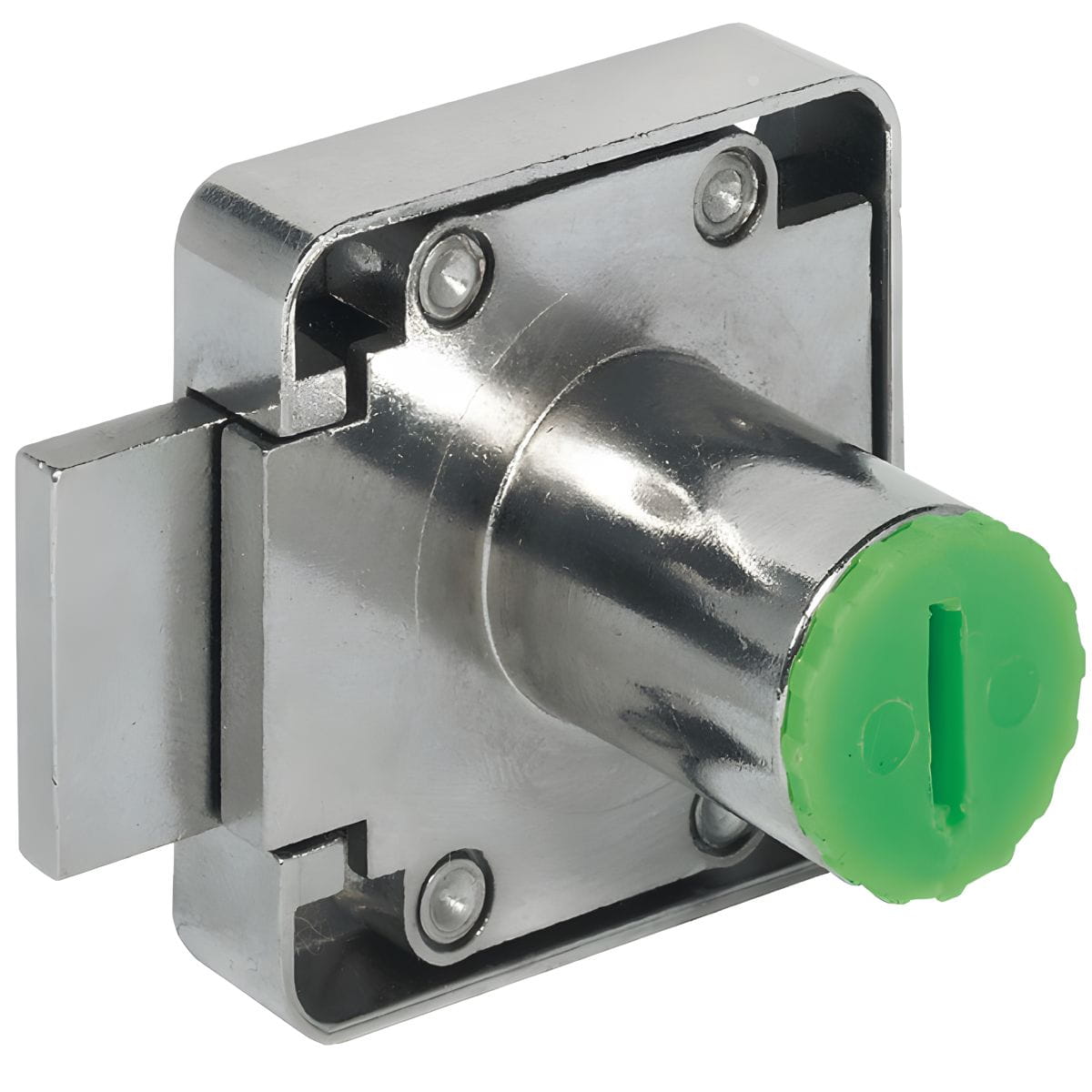 Häfele Surface-mount Bolt Lock H6154 Symo Backset 22 mm Bolt Throw 24 mm