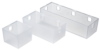 Häfele Tray Drawer Insert Bathroom Organization System White