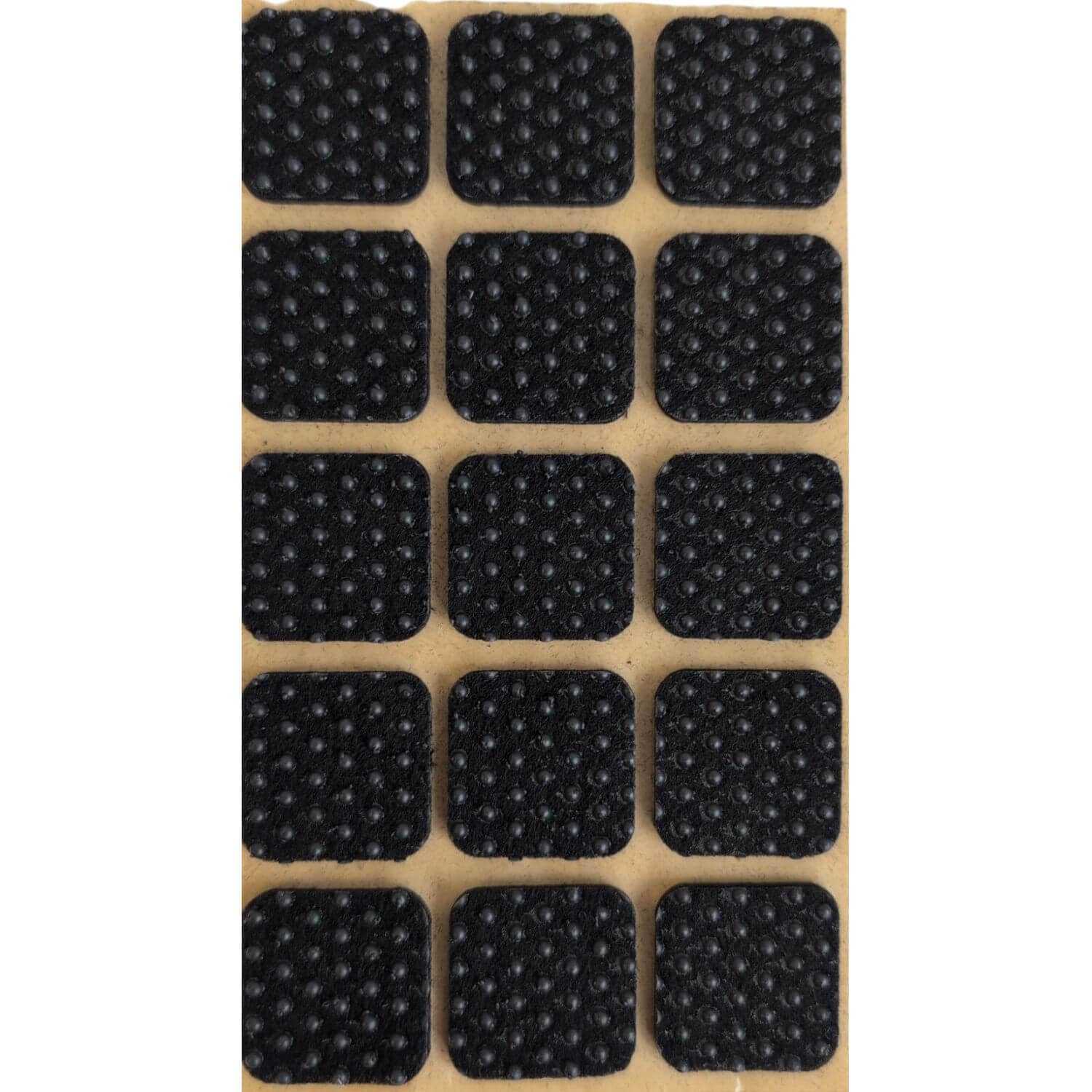 Folmag 15 Stk. Anti-Rutsch Filzgleiter Quadrat 28x28 mm Schwarz