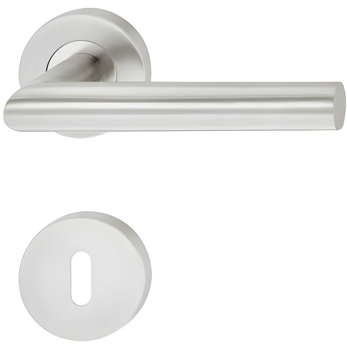 Häfele handle set LDH 2171 made of brushed stainless steel