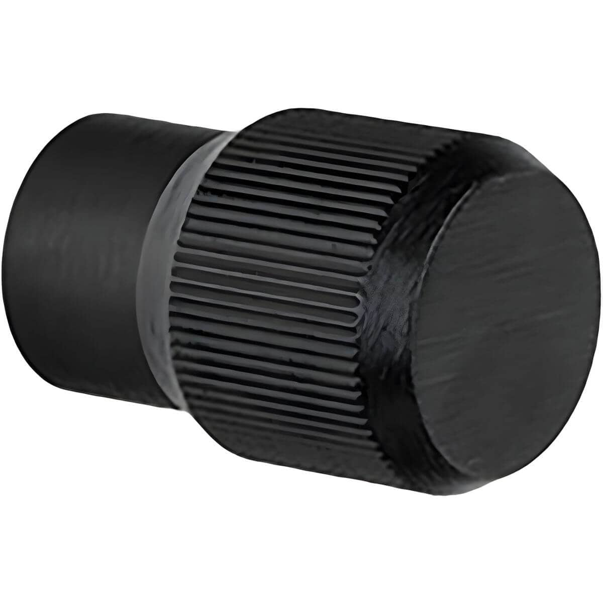 Viefe Möbelknopf BROOKLYN aus Aluminium, Ø 20 mm Schwarz matt