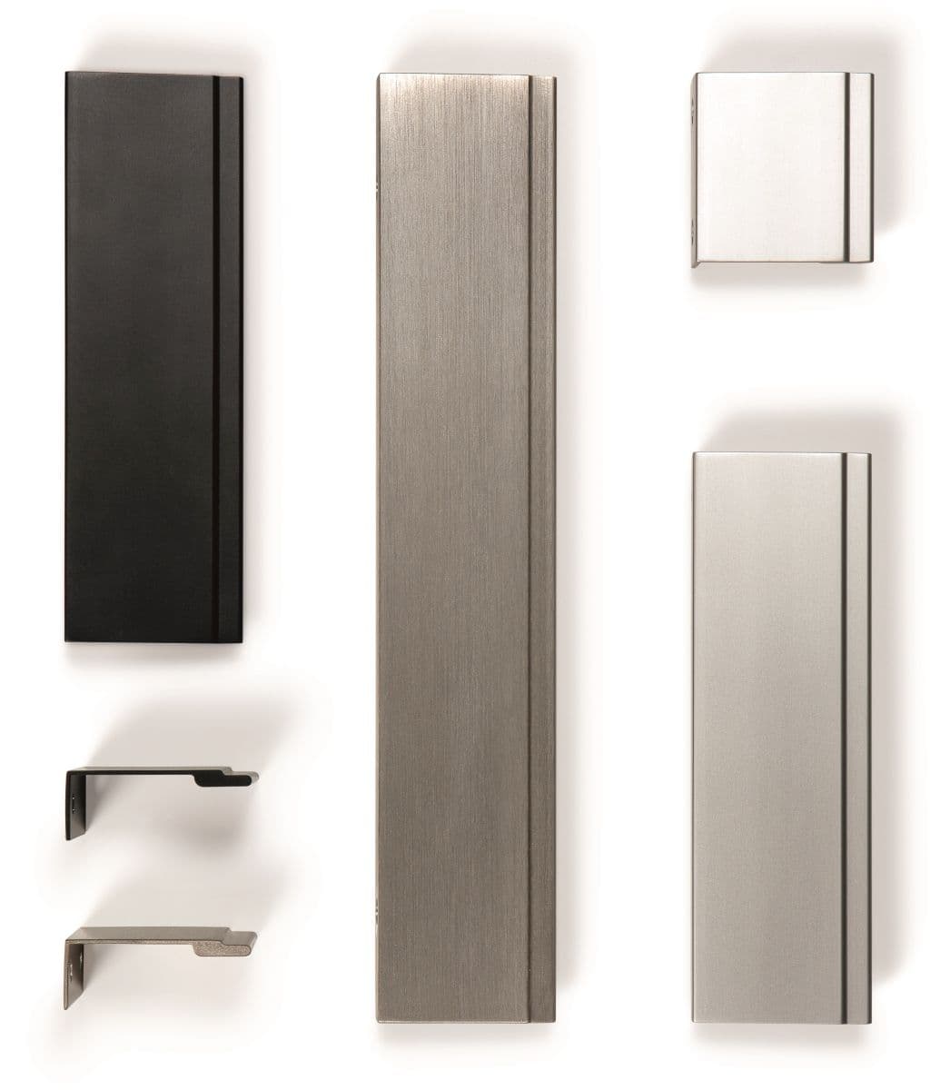 Viefe Griffleiste STRATT aus Aluminium, BA 32 mm - Silber matt