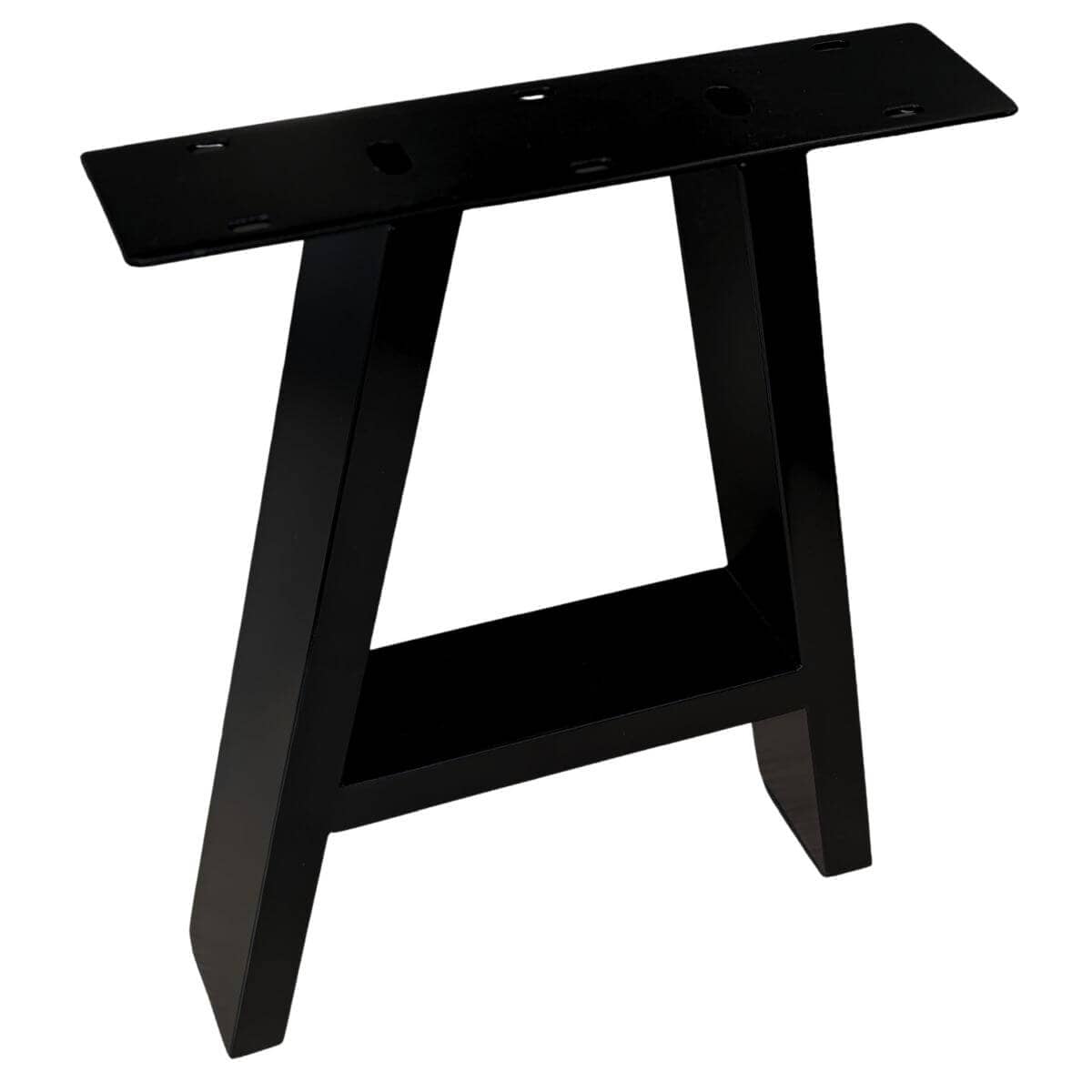 Gedotec Patins de banc FERRO-A en acier noir, 400 x 320 mm