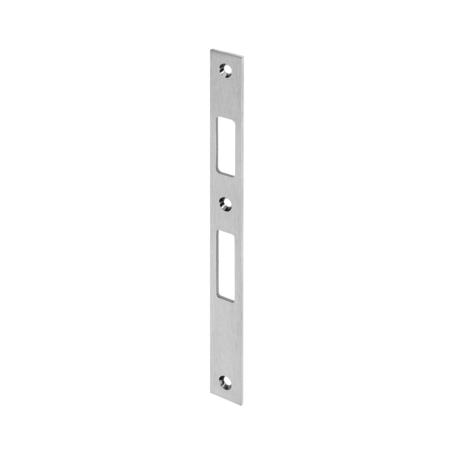 Wilka Schließblech flach Falle und Riegel, 245 x 24 x 3 mm, Edelstahl