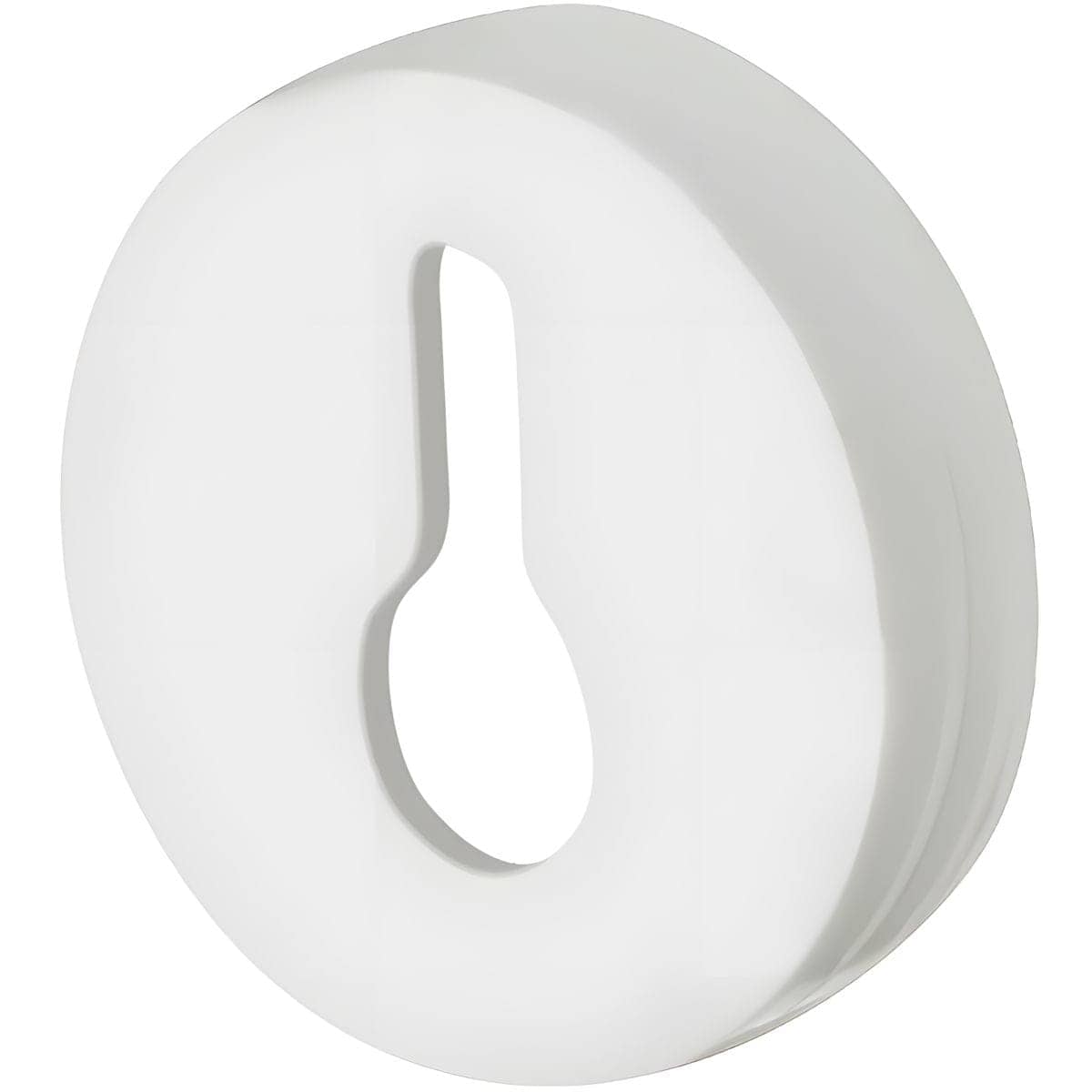 Häfele Aufhängeöse zum Einbohren rund Kunststoff weiß, Durchmesser 30 mm