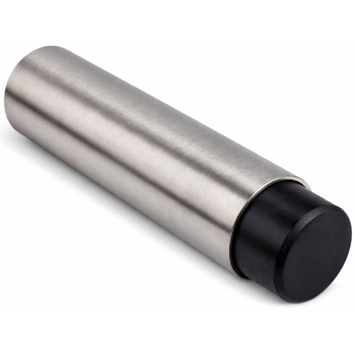 Gedotec Wandtürpuffer MAGNUS aus Edelstahl matt gebürstet, Ø 21 x 80 mm