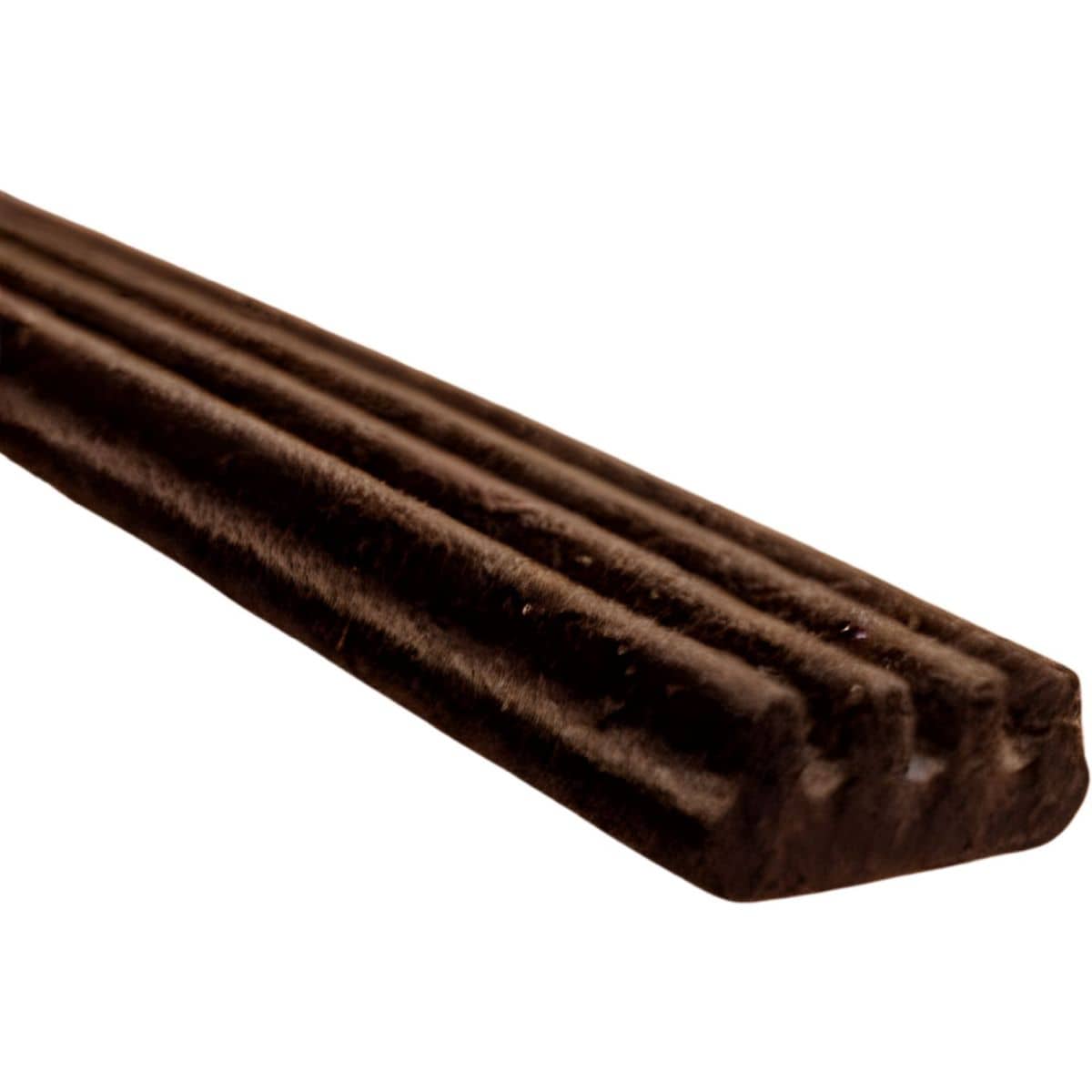 Ellen Dichtungsband ELLENFLEX aus Gummi selbstklebend für Türen und Fenster 7,5 Meter, braun 2 - 3 mm Spaltmaß