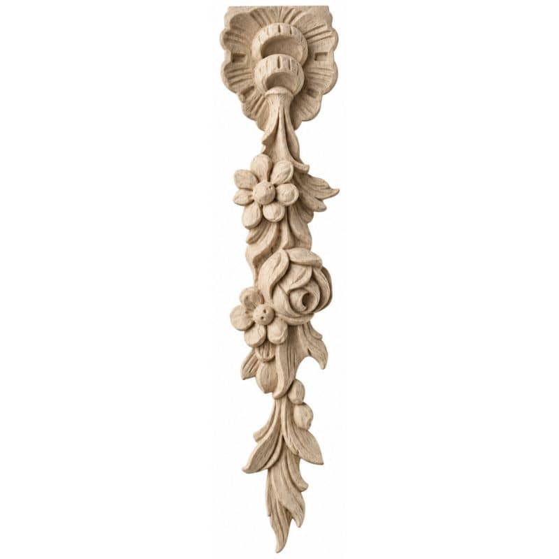 Gedotec Ornamente aus Holzpaste, Modell 870 Maße: 165 x 40 mm