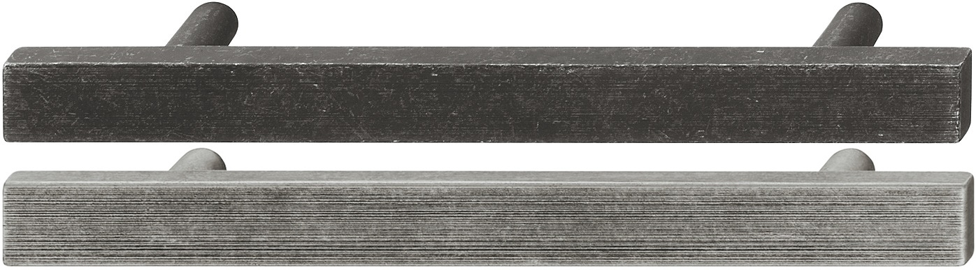 Häfele Furniture Handle H1033 Antique Sockel grip, drill hole distance 128 mm