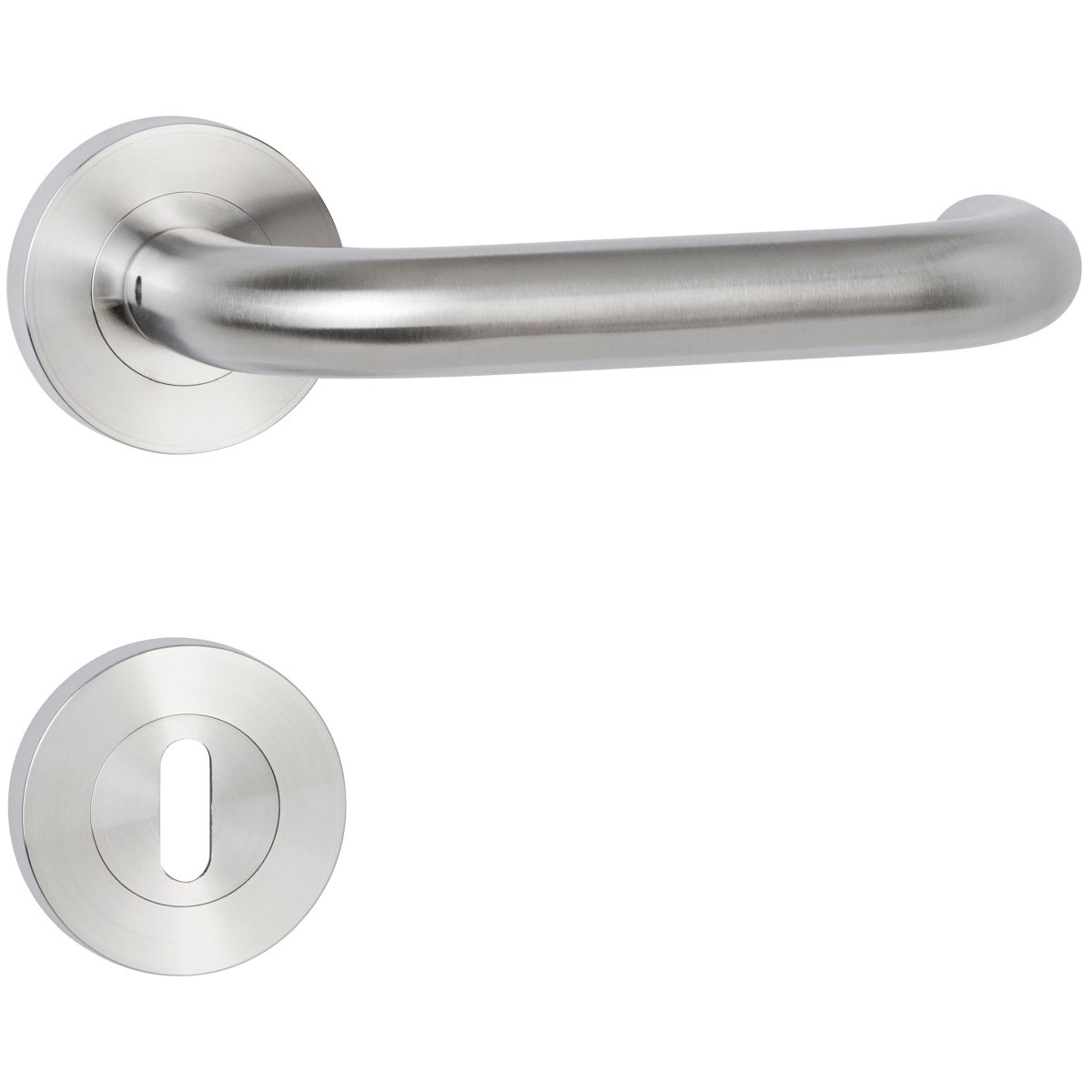 Hermat béquille de porte BASIC 01 en acier inoxydable