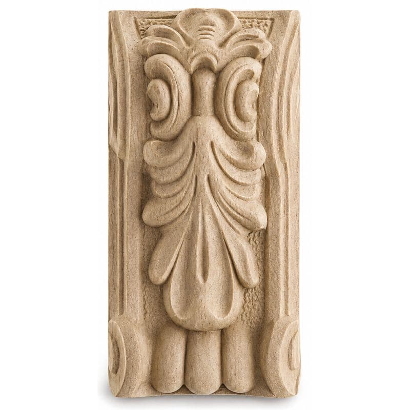 Gedotec Ornamente aus Holzpaste, Modell 39 Maße: 160 x 86 mm