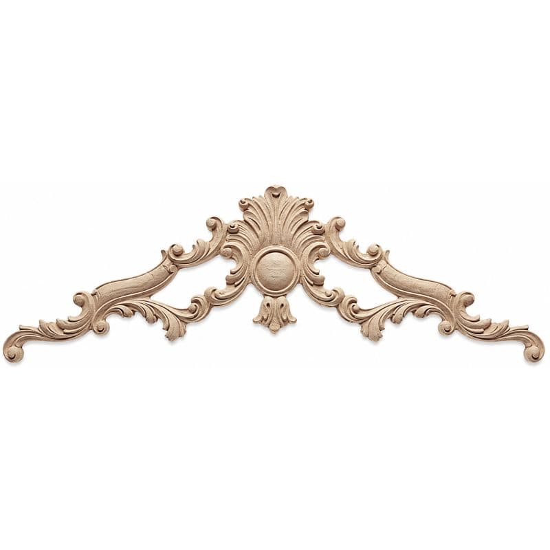 Gedotec Ornamente aus Holzpaste, Modell 109L Maße: 390 x 127 mm