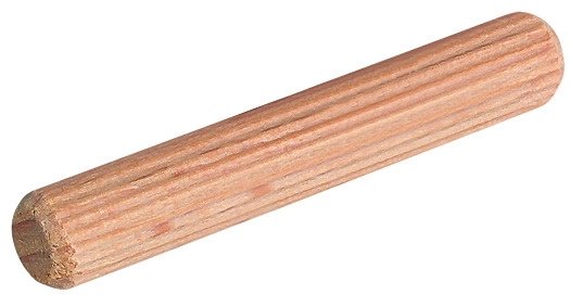 Häfele 100 Stück Holzdübel Buche Korpusverbinder, 5x25 mm