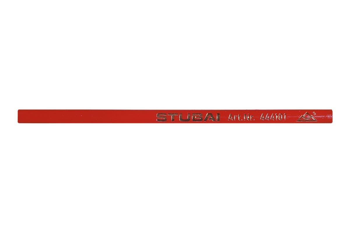 Stubai Zimmermanns-Bleistift rot Härte Mittel