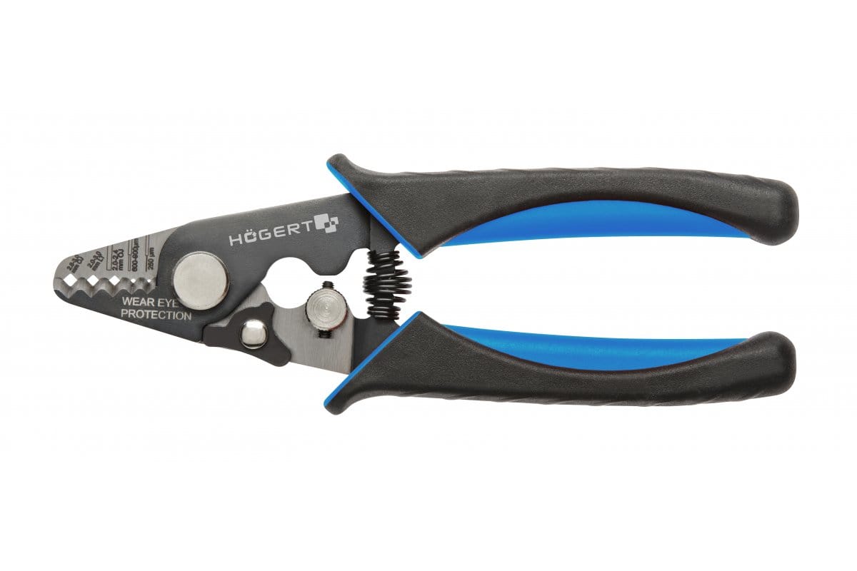 Högert Technik Högert Abisolierzange Für Lichtwellenleiter Wie Glasfaserkabel 145 Mm