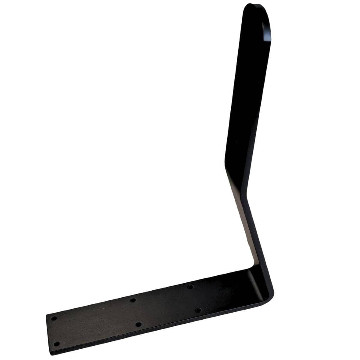 Gedotec Rückenlehnen-Halterung FERRO-BIG aus Edelstahl Schwarz, 380 x 280 x 60 x 8 mm