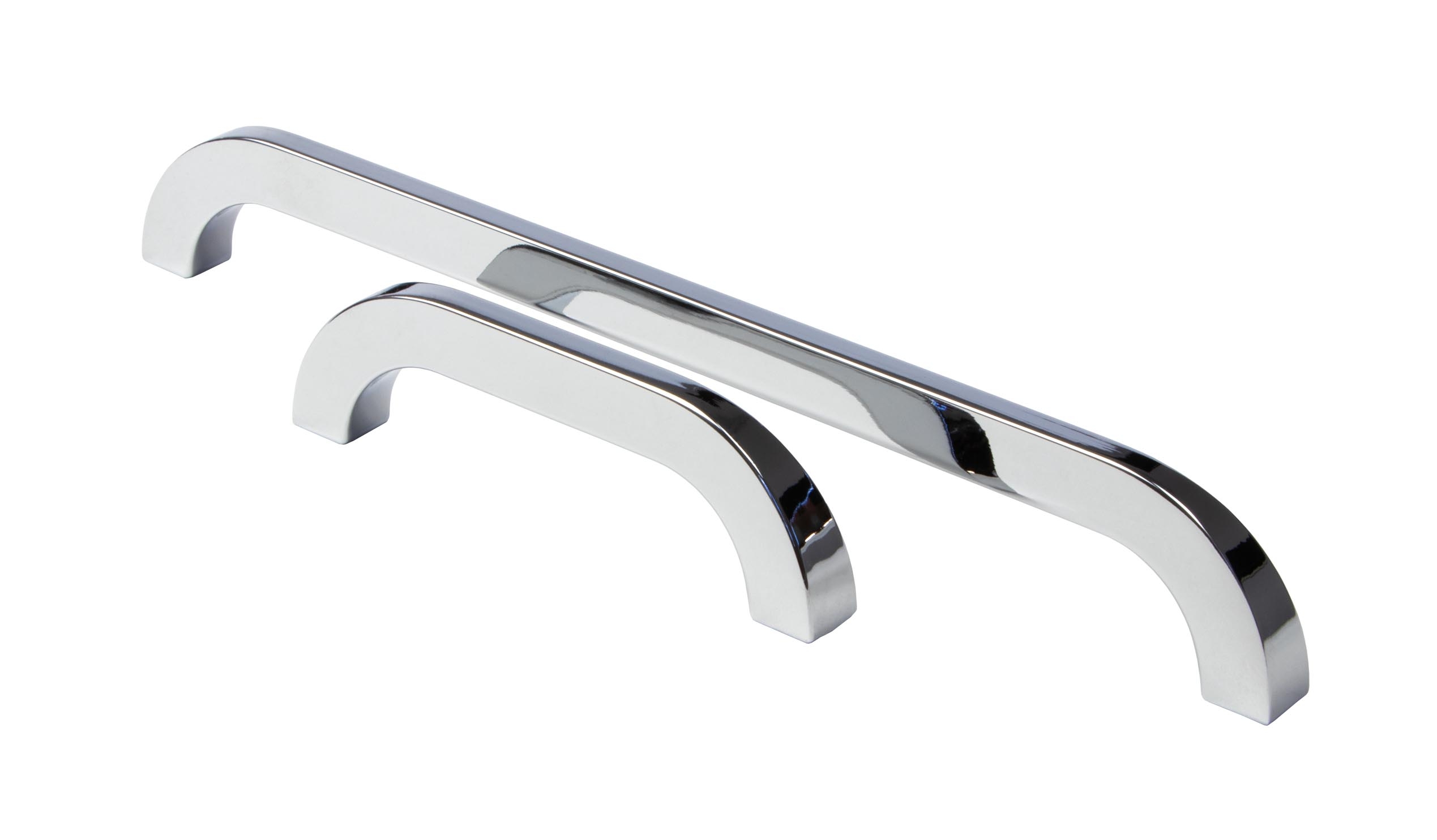 Gedotec Furniture Handle GR10092 Arch Handle chrome polished Hole Distance 96 or 224 mm