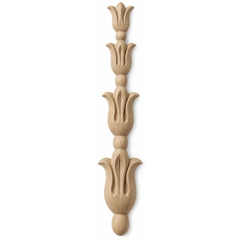 Gedotec Ornamente aus Holzpaste, Modell 413 Maße: 165 x 32 mm