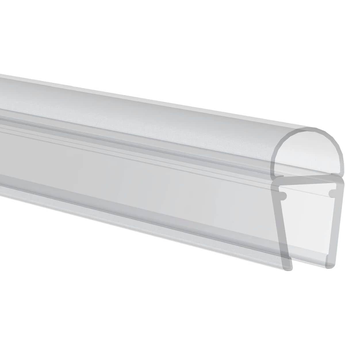 Rehau Duschtürdichtung aus Kunststoff streifend für Glasdicke 4 - 5 mm