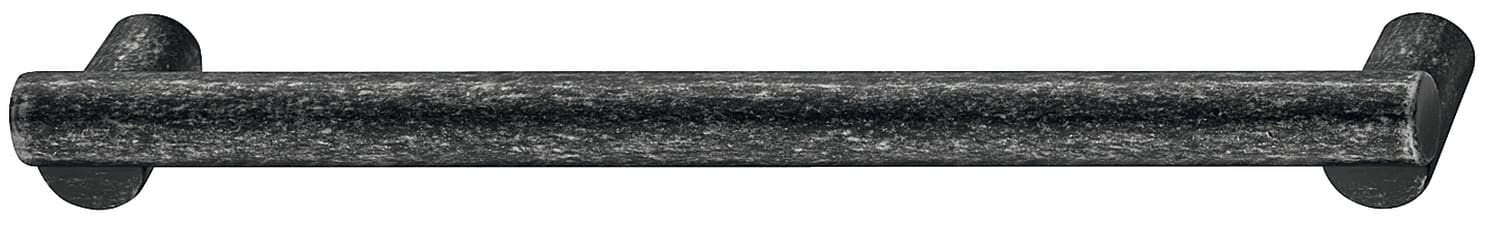 Poignée de meuble Häfele H2120 en métal, étain antique - BA 128 mm