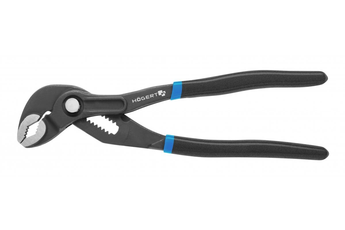 Högert Technik Högert Wasserrohrzange Verstellbar Mit Feder-Sperre, 300 Mm