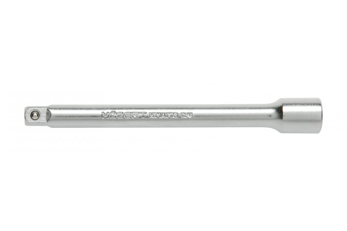 Alargadera de acero Högert para llave de vaso de 1/4 pulgada, 50,8 mm