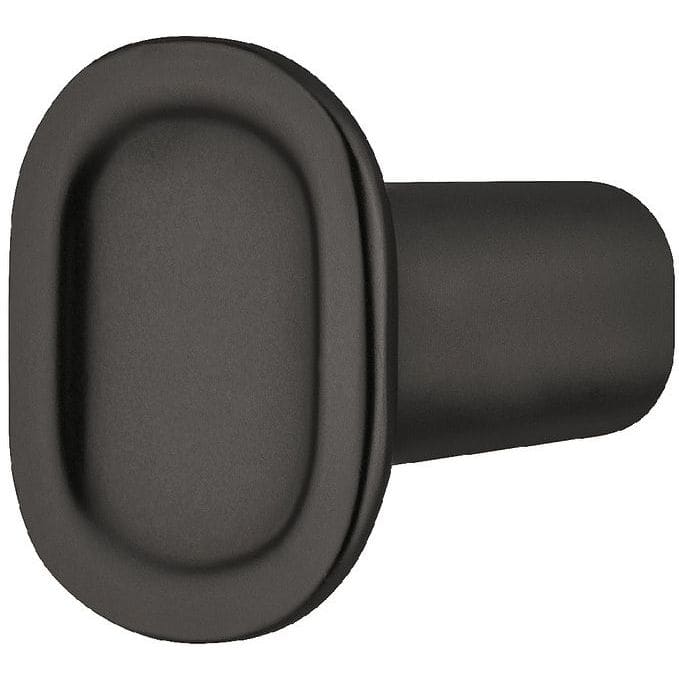 Häfele Möbelknopf H2325 aus Metall, Schwarz matt 24 x 29 mm