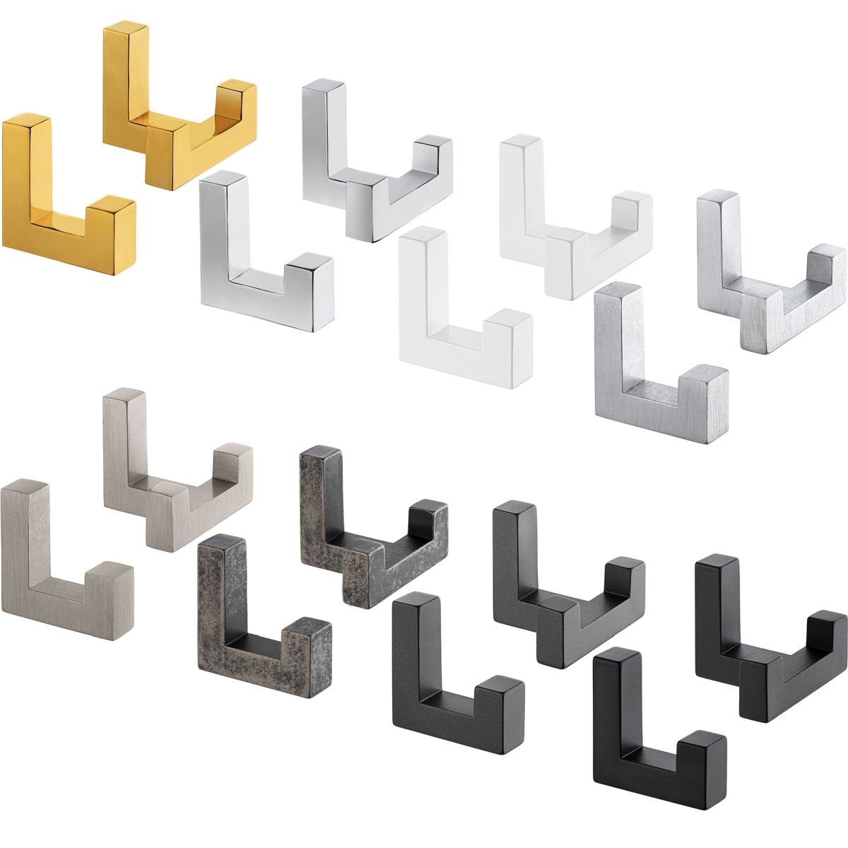 Gedotec coat hook TETRIS made of metal