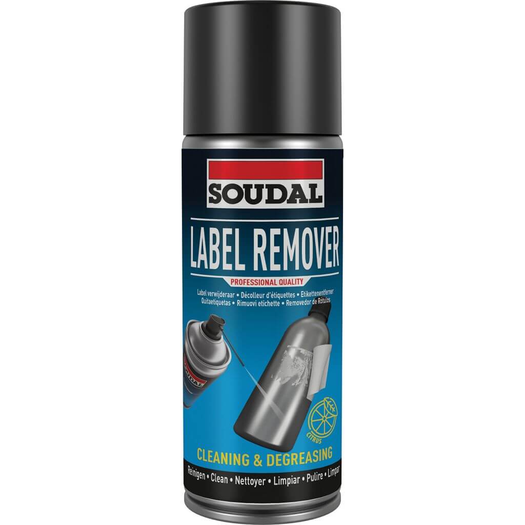 Soudal citrus-based label remover spray, 400 ml