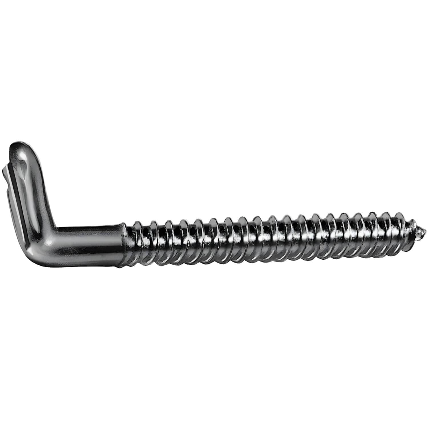 Gedotec Schraubenhaken aus Stahl verzinkt 55 mm Hohe Form