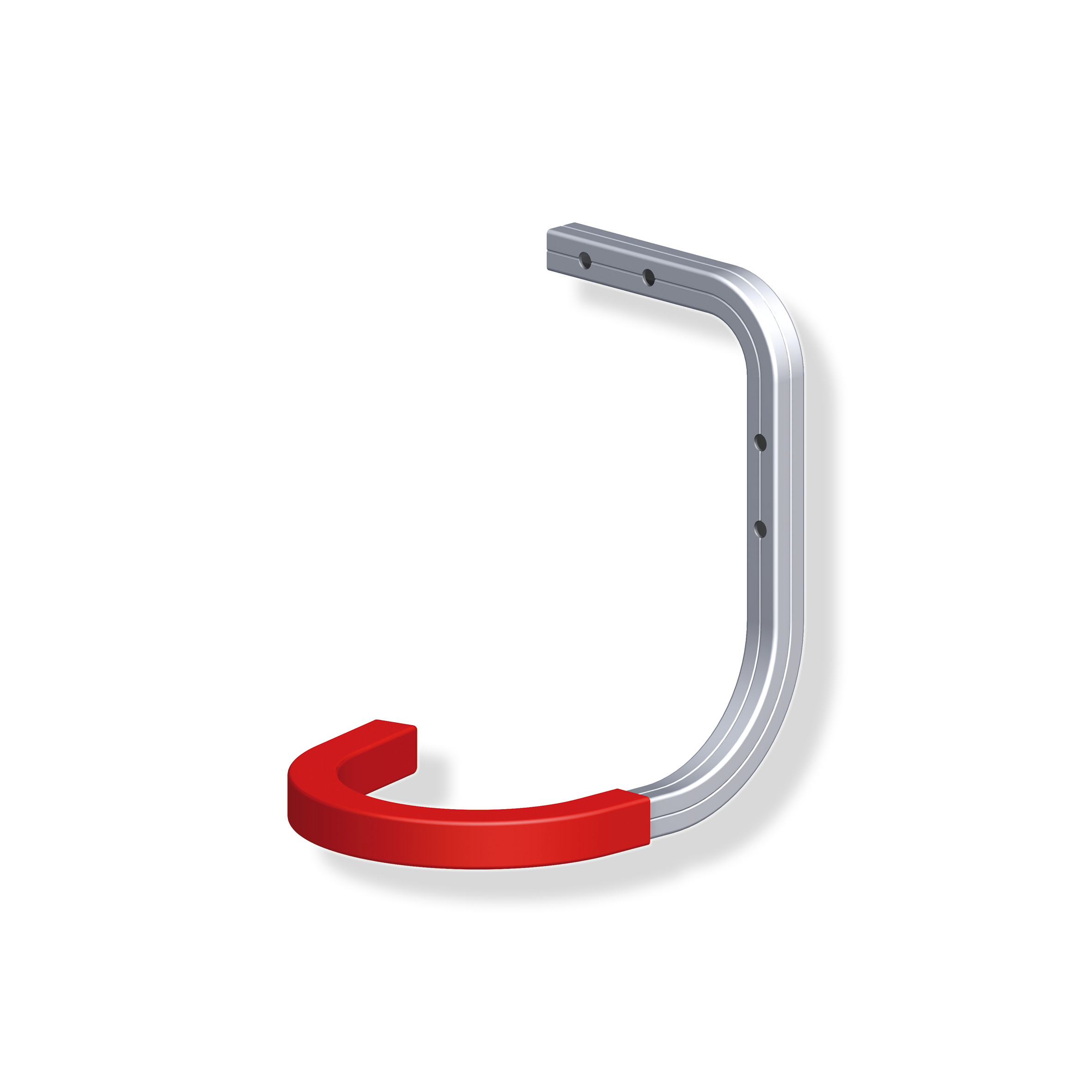 Alfer Bicycle Hook 150 x 120 mm for Ceiling and Wall Mounting Wall Hook up to 20 kg