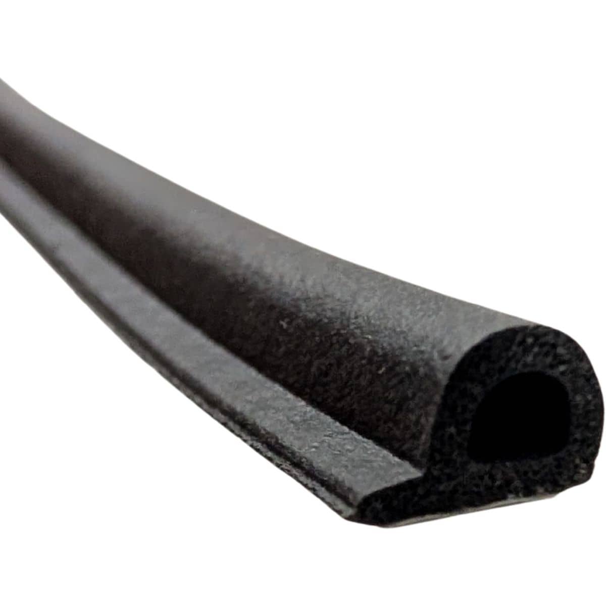 Ellen Dichtungsband ELLENFLEX aus Gummi selbstklebend für Türen und Fenster 7,5 Meter, schwarz 3 - 5 mm Spaltmaß
