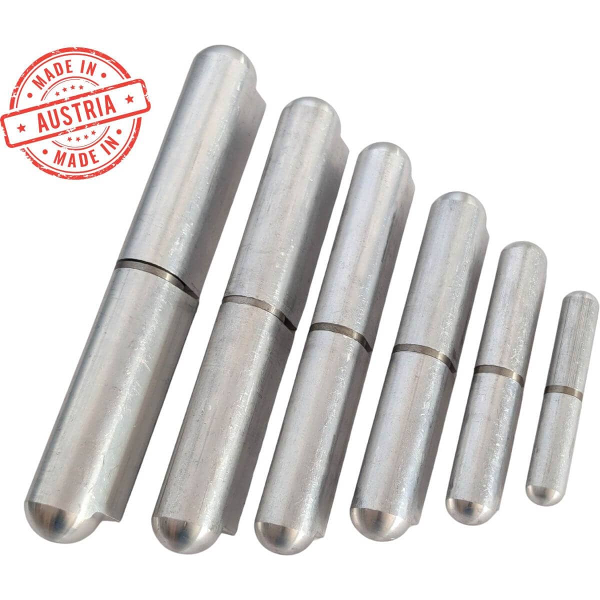 Gedotec Bandrolle aus Aluminium zum Anschweißen, 120 mm Tragkraft 120 kg