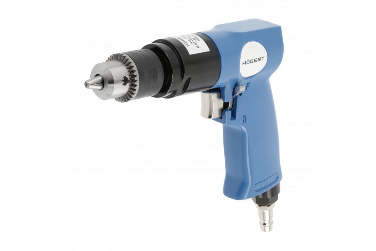 Högert Pressluft-Bohrmaschine für Bohrer bis D 10 mm