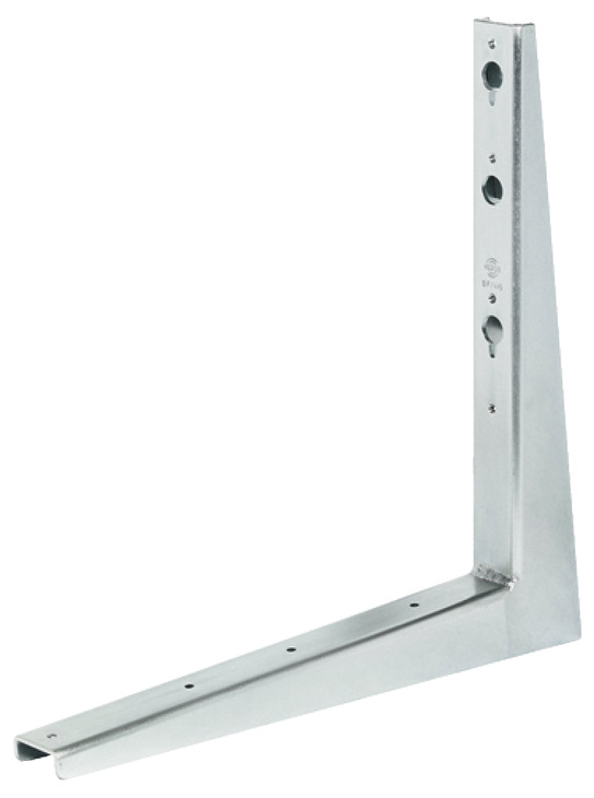 Hebgo backrest bracket for seat benches 500 kg heavy-duty console galvanized with gloss finish