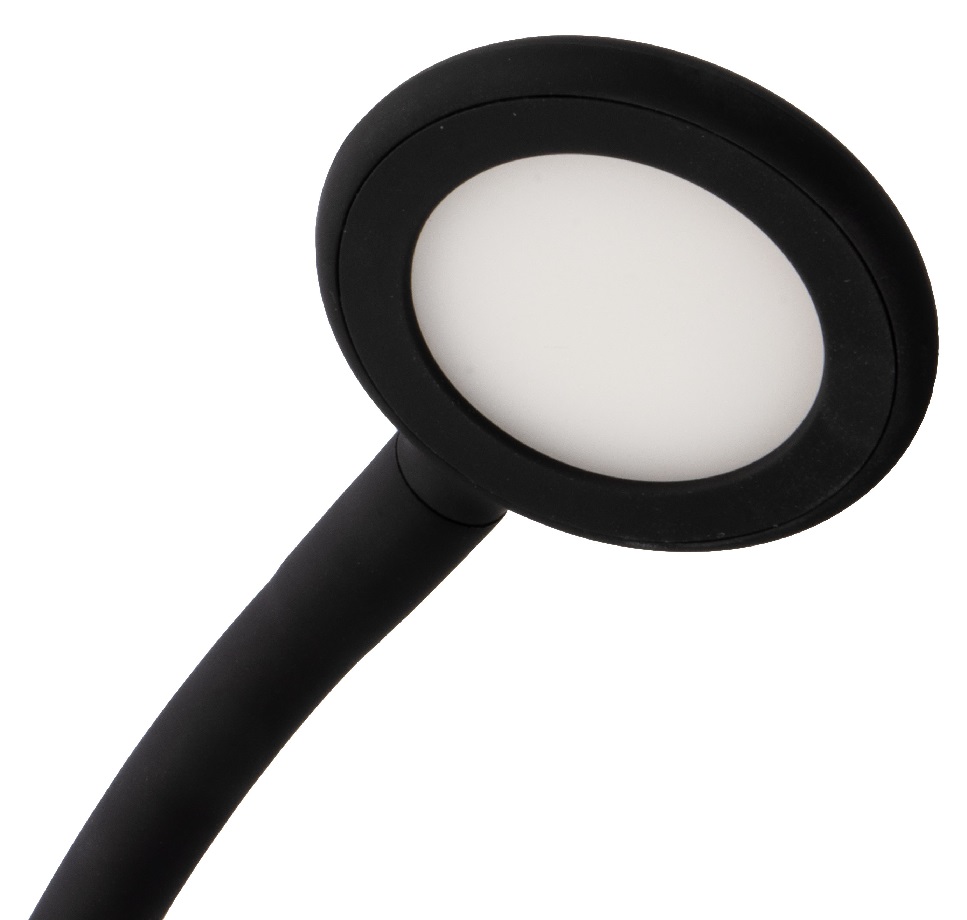 flexible LED Leseleuchte Modus schwarz