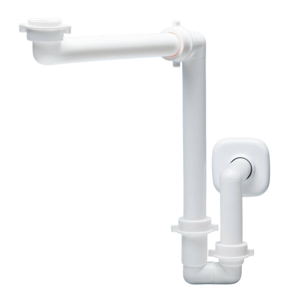 Lira Raumsparsiphon ECO aus Kunststoff weiß, Rohr-Ø 40 mm