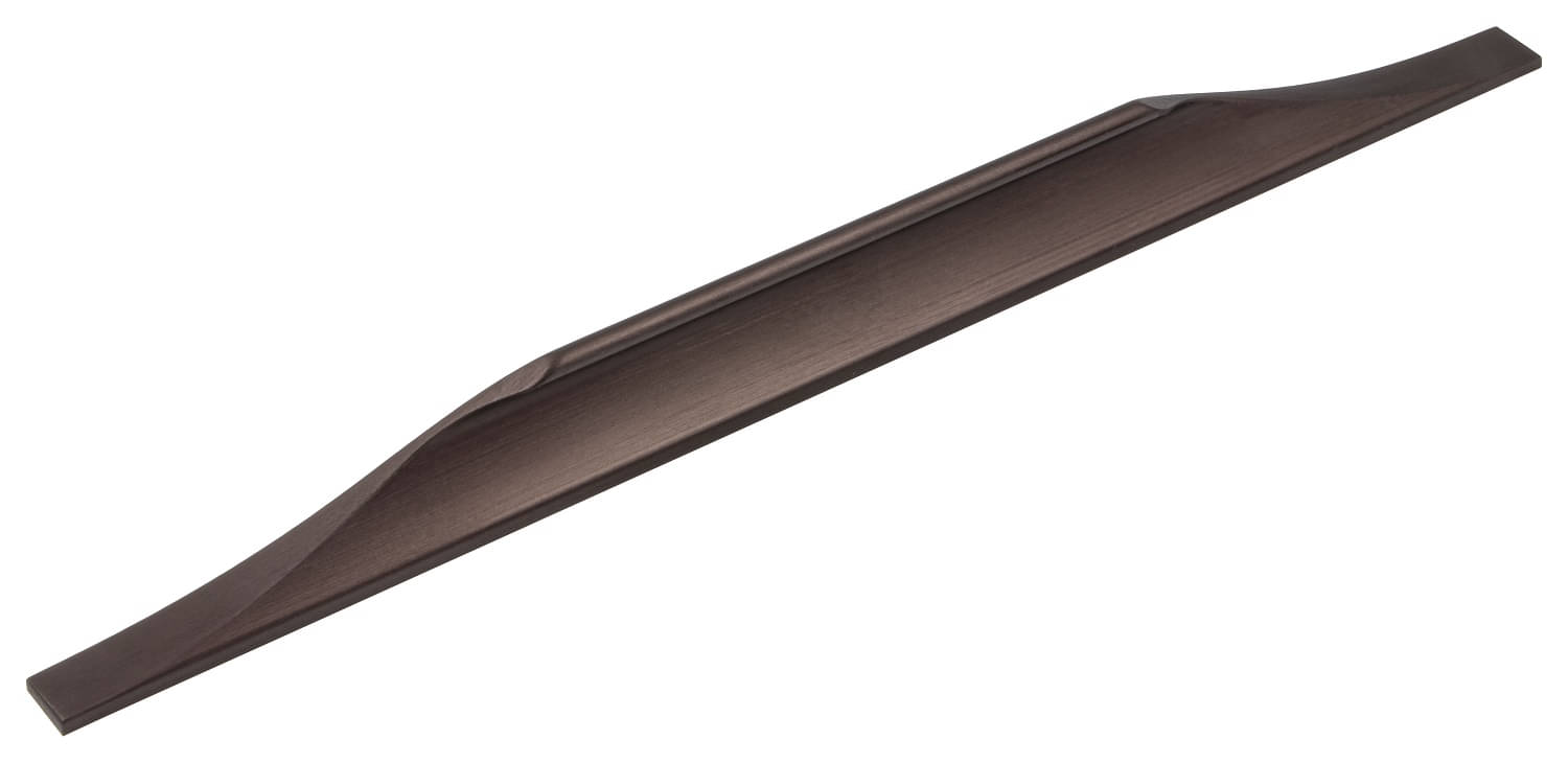 Griffleiste kaffeebraun gebürstet