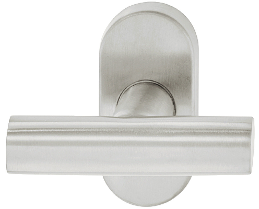 Häfele window handle made of stainless steel T-shape, stainless steel matt