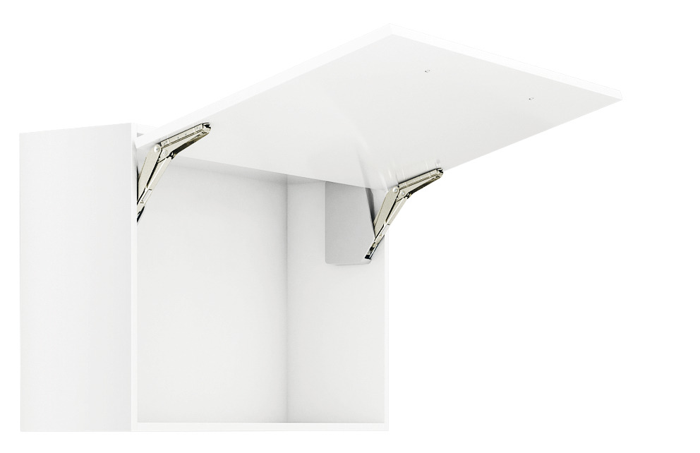 Häfele high folding fitting FREE FLAP FORTE 315 for cabinet height 350 - 650 mm