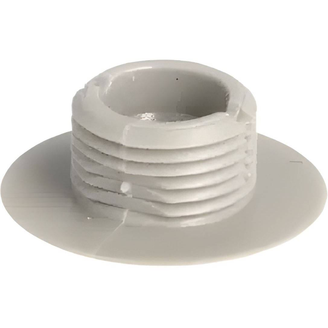 Siso Druckverbinder DONNA Kunststoff grau, Oben 22 x 8 mm