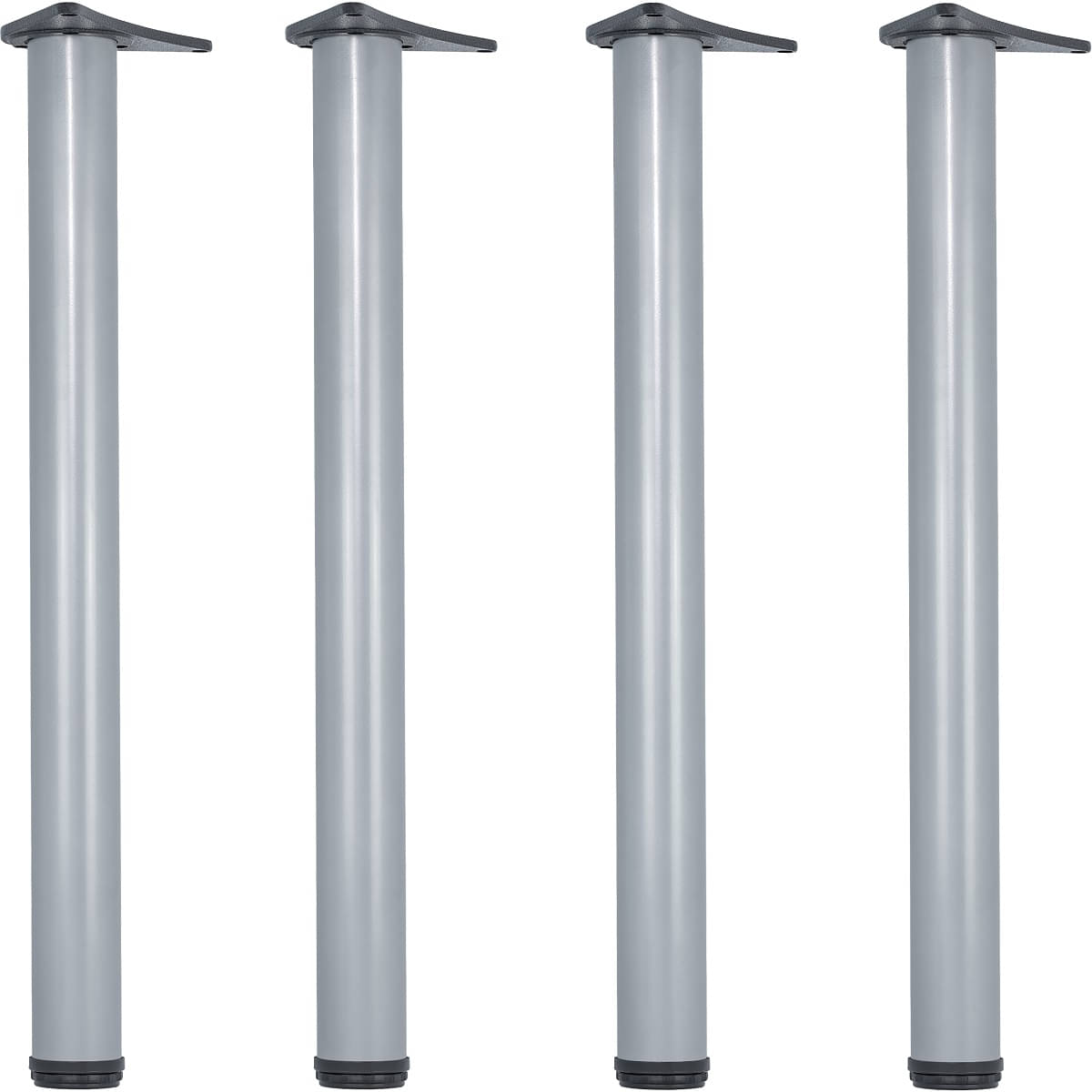 HÄ Tischbein silberfarben