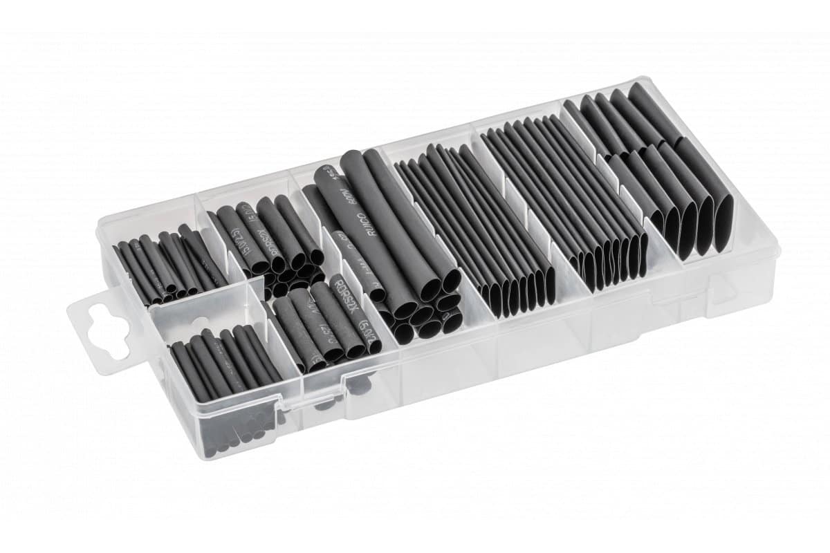 Högert Technik Högert Thermo-Schrumpfschlauch-Set, 127 Stück