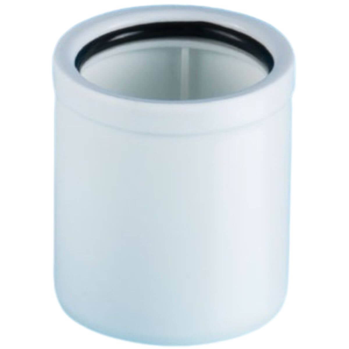 Lira Siphon-Wandanschluss-Adapter von Ø 40 mm auf Ø 50 mm Weiss