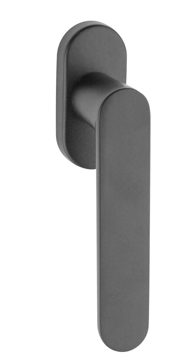 Fimet Fenstergriff SHAPE 1320 DK aus Aluminium, Schwarz matt