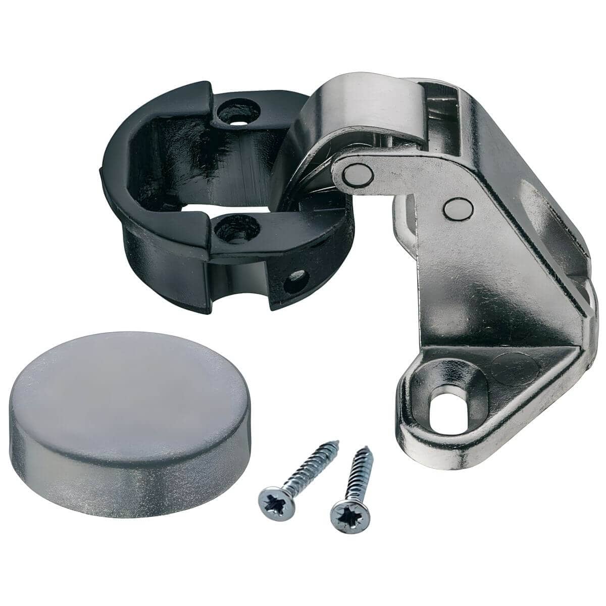 Häfele Kurzarmscharnier STYLE mit Schließautomatik für Glastüren mit Dicke 5 - 6 mm