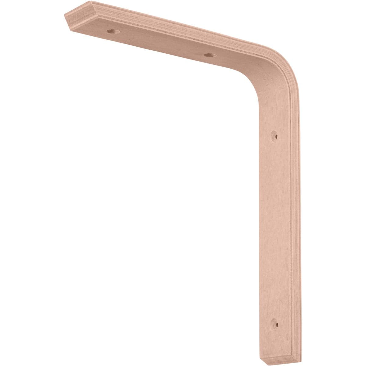 Soporte de madera para baldas Domax COUNTRY, capacidad de carga hasta 80 kg, 250 x 200 mm
