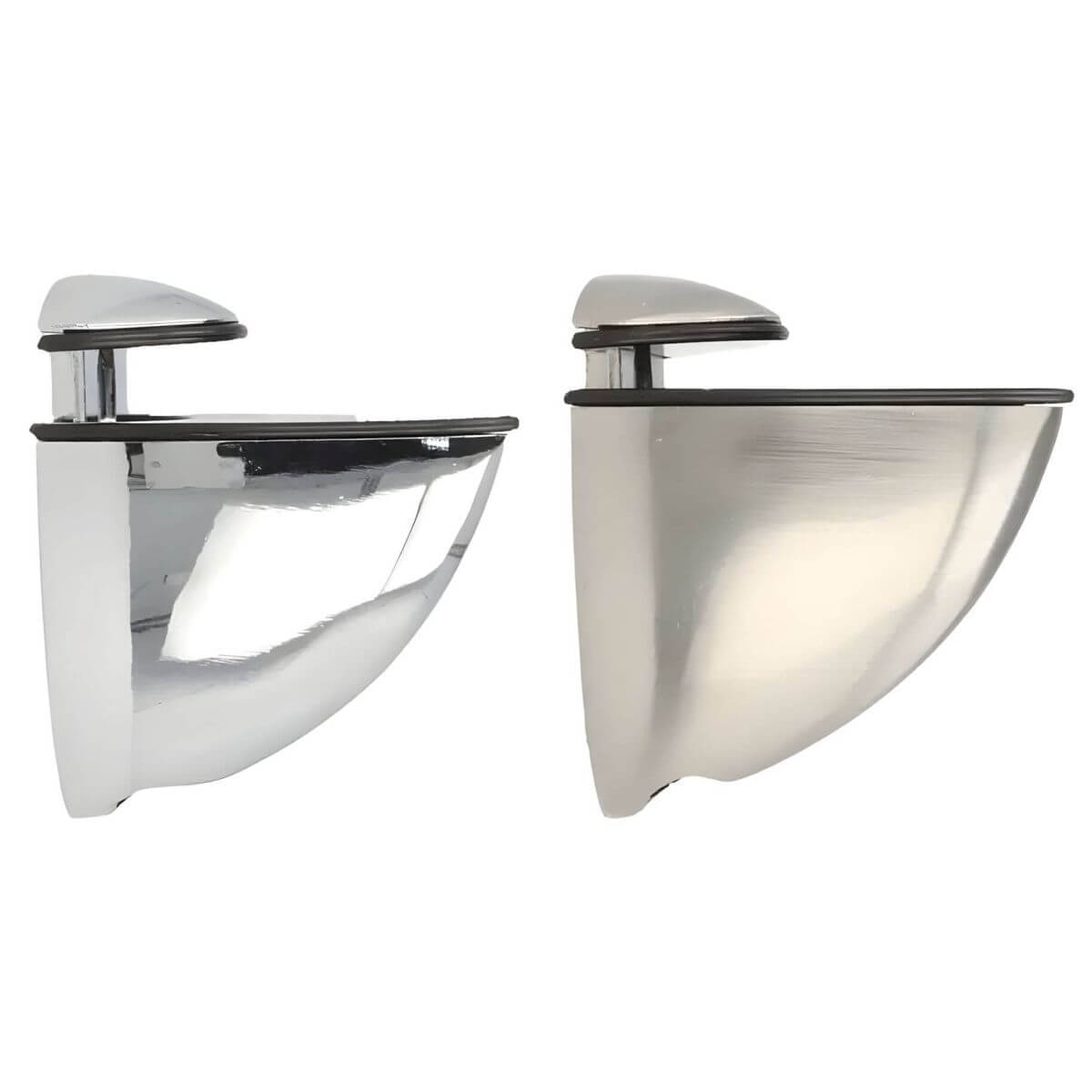 Siso Klemmtablarträger PELIKAN-MINI für Glas- & Holztablare mit Tablardicke 4 - 10 mm